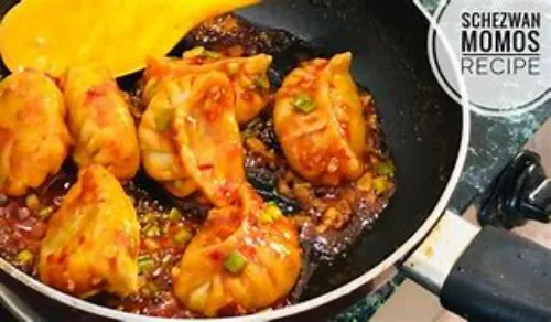 Veg Schezwan Momos